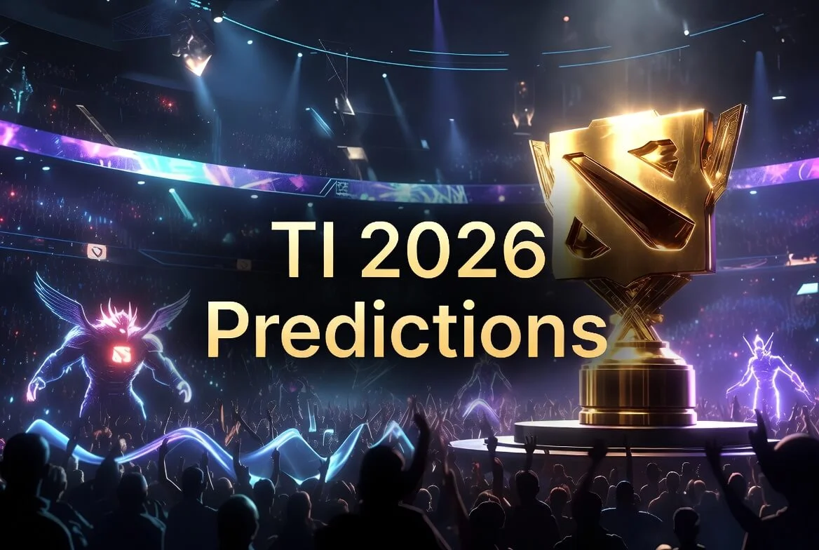 The international 2026 predictions and odds guide graphic for Dota 2 betting in the Philippines